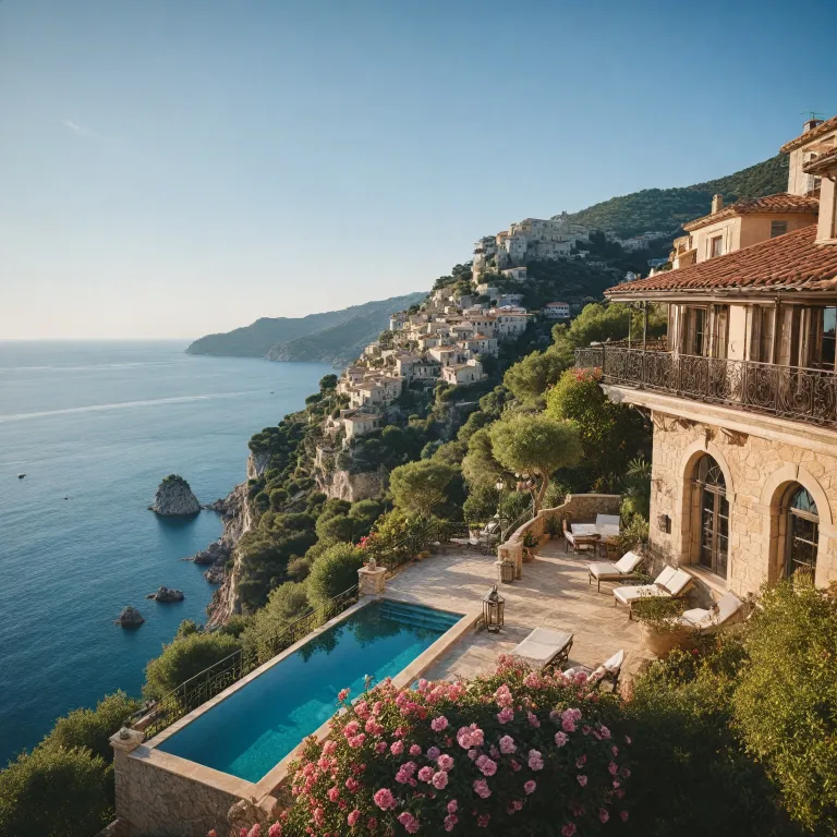 Elegant stays in Èze village France hotels with panoramic sea views