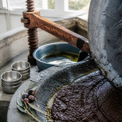 The olive oil route near Aix: moulins, tastings and the estates pressing by stone